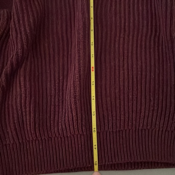 Aeropostale Burgundy Sweater Size: M - Picture 4 of 5